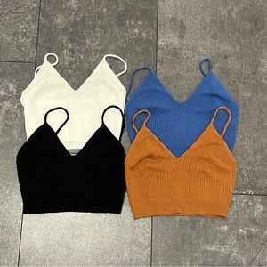4 sweater crop tops